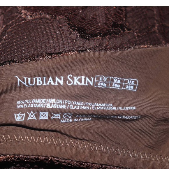Nubian Skin Single Boost Lace Bra Size 36B NWT - Picture 7 of 9